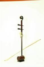 仿敦煌壁画乐器曲胡琴。